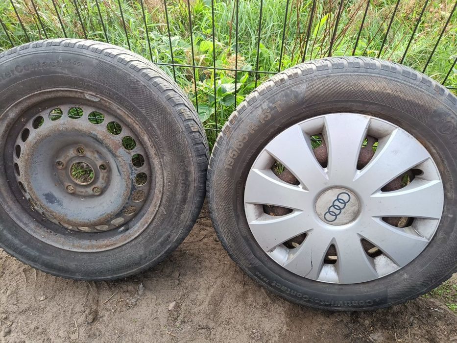 Koła zimowe audi felgi opony komplet 195/65 r15