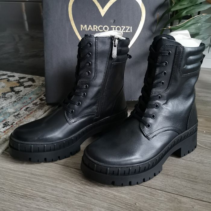 Buty damskie NOWE Marco Tozzi roz 38 trzewiki botki Wojas Lasocki