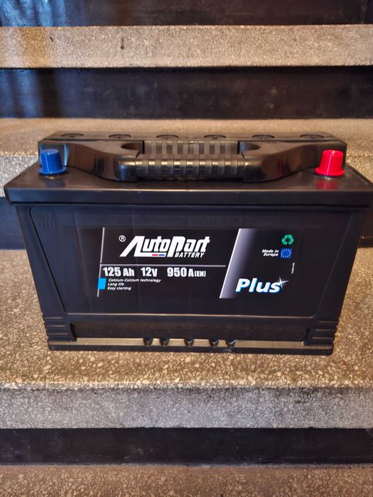 Akumulator 12V 125Ah 950A tel.603x275x233 AutoPart