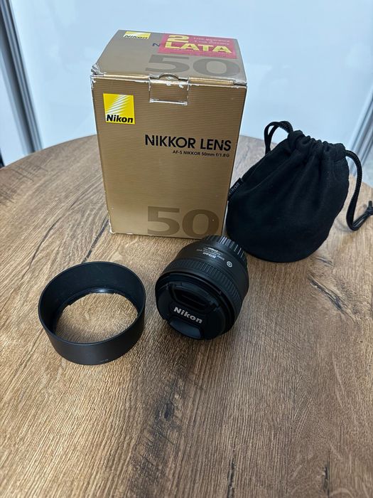 Obiektyw Nikon nikkor af-s 50mm 1.8