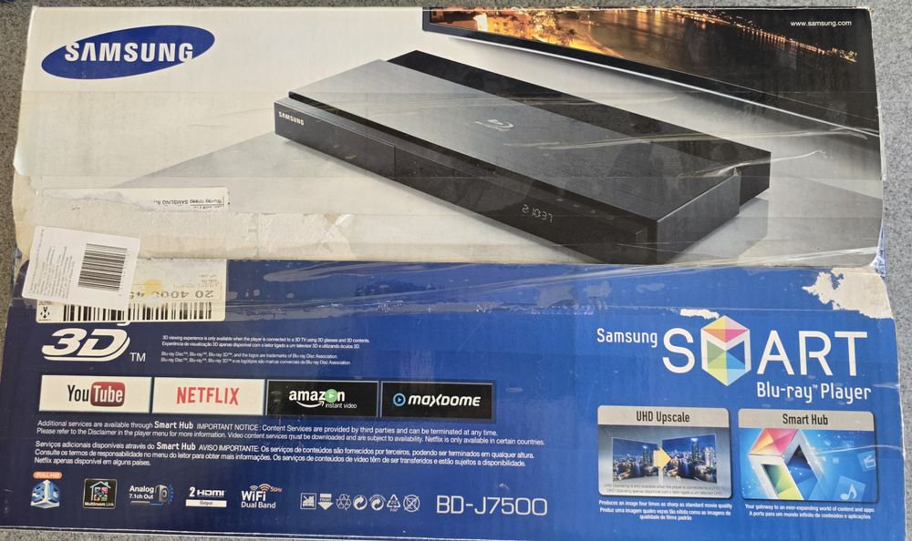 Новый 3D Blu-ray Player SAMSUNG BD-J7500