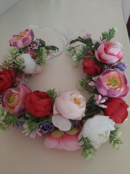 Віночок для дівчинки. Святковий вінок на голову. Віночок під вишиванку