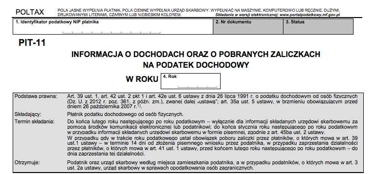 Rozliczenie zeznania rocznego PIT za rok 2025 - Tarnowskie Góry