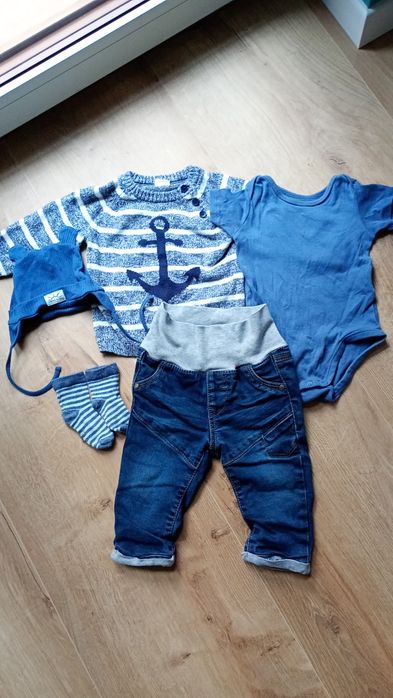 Ubranka chłopięce rozmiar 68