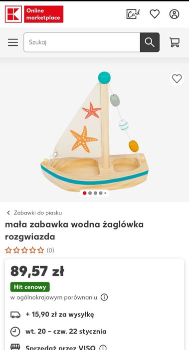 Mała zabawka wodna