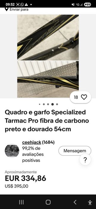 Specialized Tarmac Carbono | Shimano Dura-Ace 10v | S-Works | Fulcrum