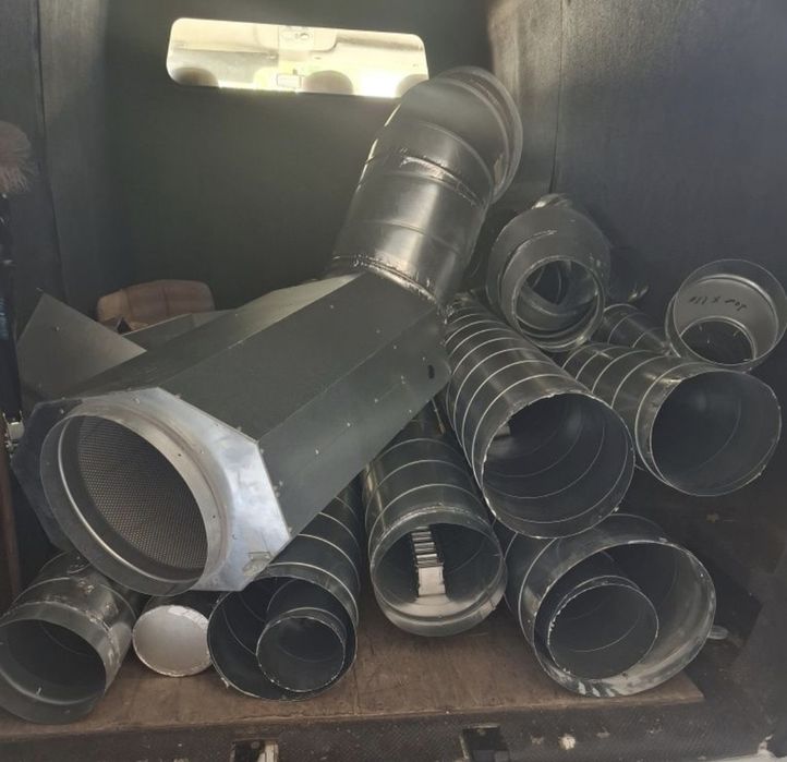 extração de ar novo..