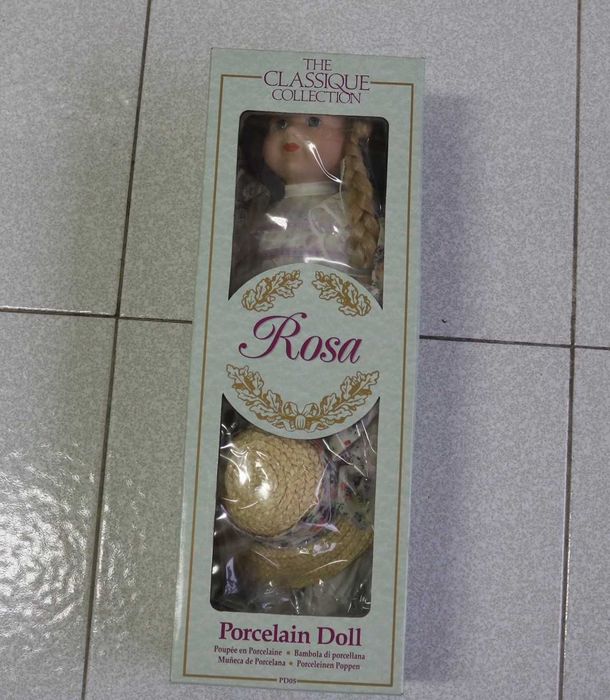 Bonecas de porcelana (pintadas à mão)