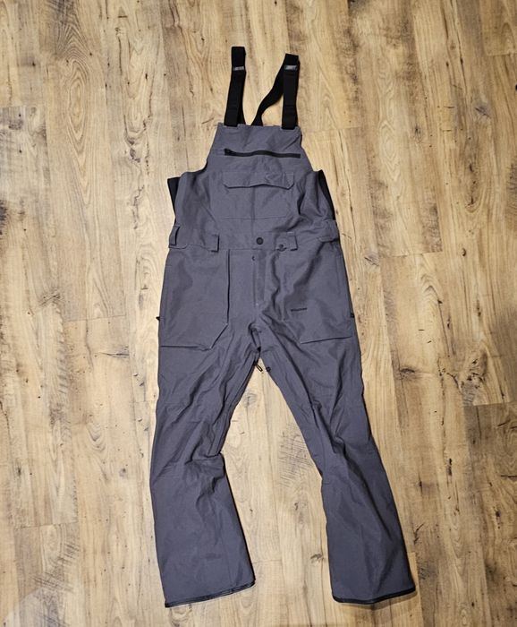 Spodnie snowboardowe Volcom - Roan BIB Overall (charcoal)