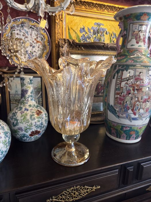 Grande jarra, vaso em vidro