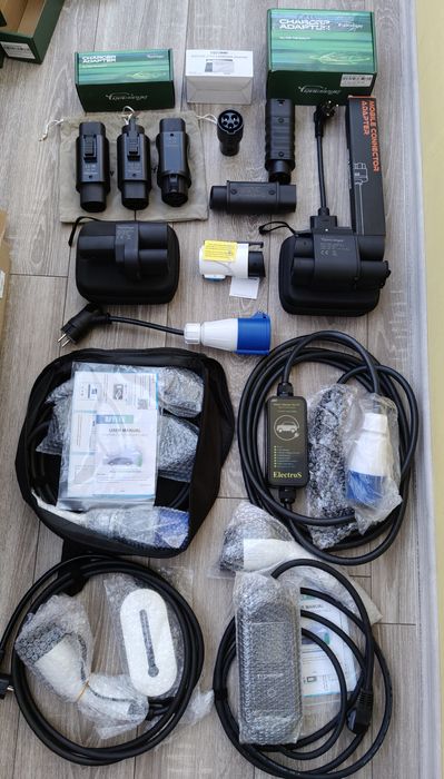 НАЙНИЖЧА ЦІНА ‼️Зарядка type 1 type 2 GBT Tesla 32A 7.2kw кВт EV Charg