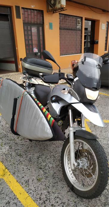 Rack Moto Pranchas de Surf p/ BMW F 650 GS (ou traseira universal)