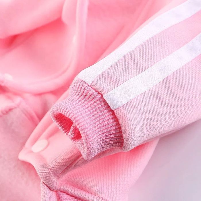 Флісовий костюмчик з капюшоном для собачки дрібної породи/цуценяти