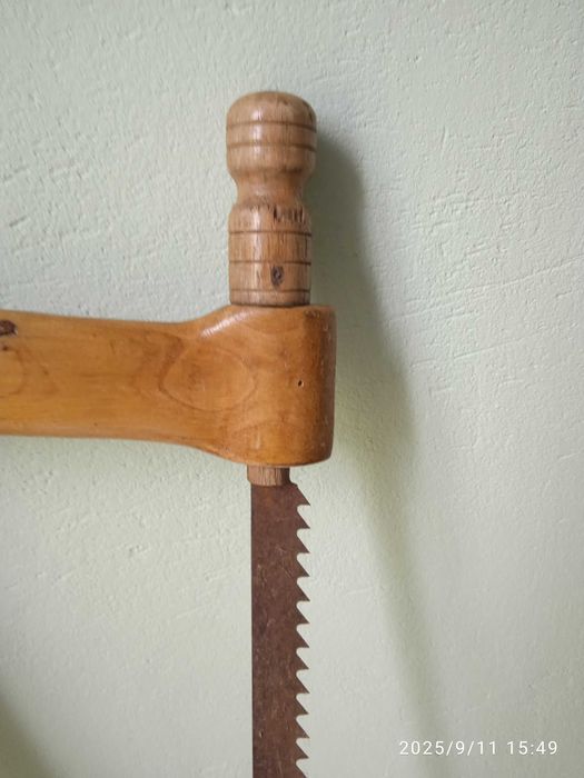 Пила двуручная, лучковая