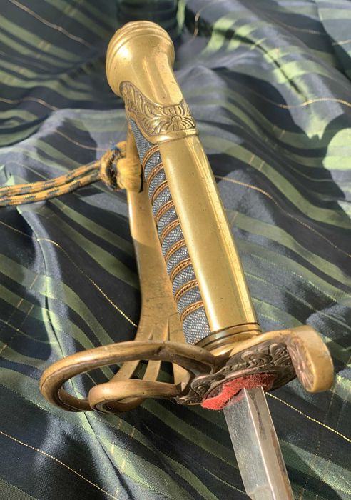 Espada de oficial, séc. XIX