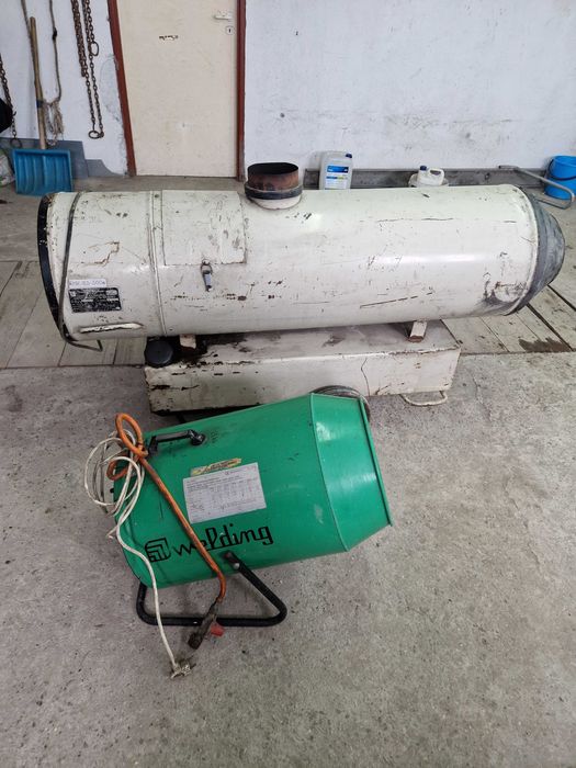 Nagrzewnica spalinowa 58 i 55kw