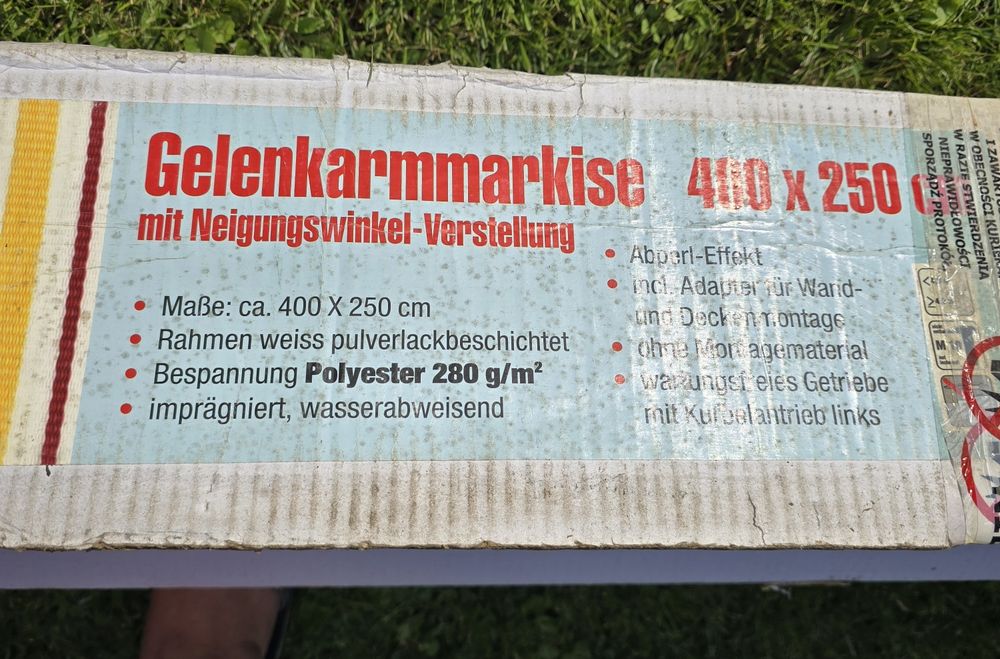 Markiza Sunfun 400cm x 250 cm