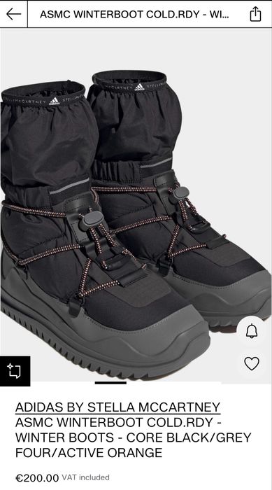 Черевики жіночі Adidas By Stella Mccartney Winter Cold.Rdy Boot Black Hp6328