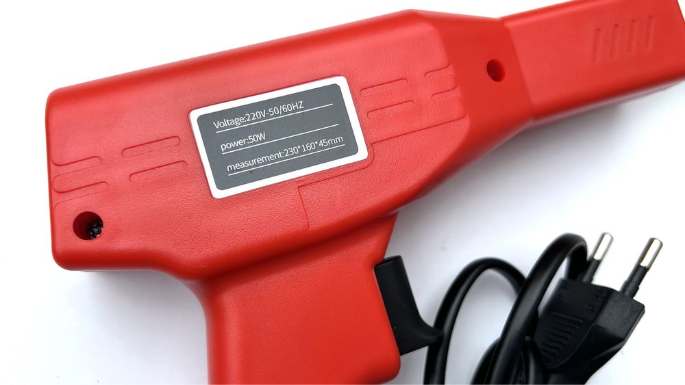 Паяльник для пластика 200 скоб 50W горячий степлер