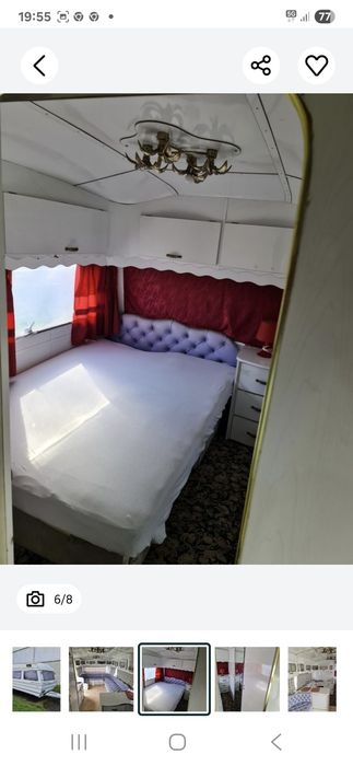 Kamping Roma caravans 820 dedykowana Bently, zamiana