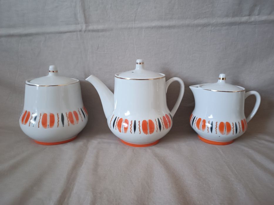 Чайные пары фарфоровые