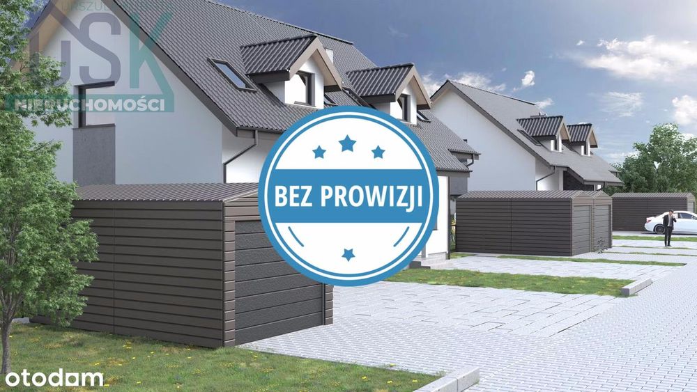 OSIEDLE POD WIERZBAMI-Nowe domy z garażami w Bładnicach Dolnych