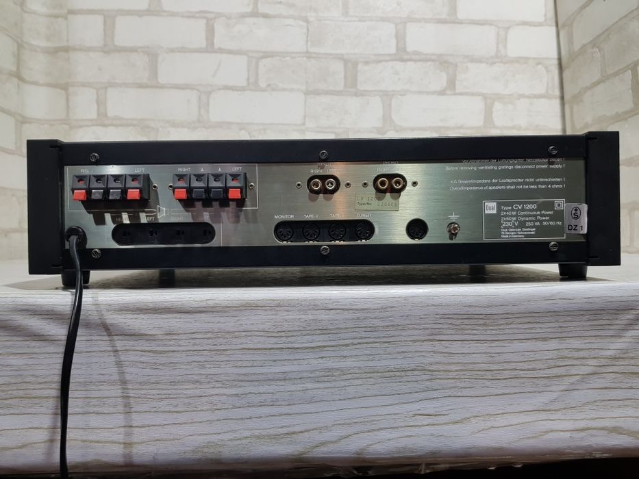 Стерео підсилювач DUAL CV 1200, *2x30 Вт, б/у з Німеччини