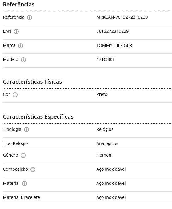 Relógio Tommy Hilfiger - como novo