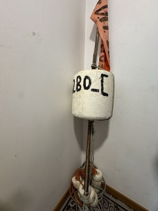 Boia de pescador para decoração