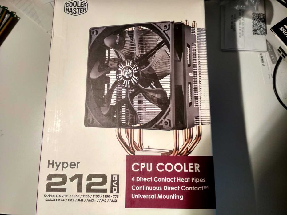 Cooler Master Hyper 212 Evo - Dissipador de calor (porte incluído)64284464177794120