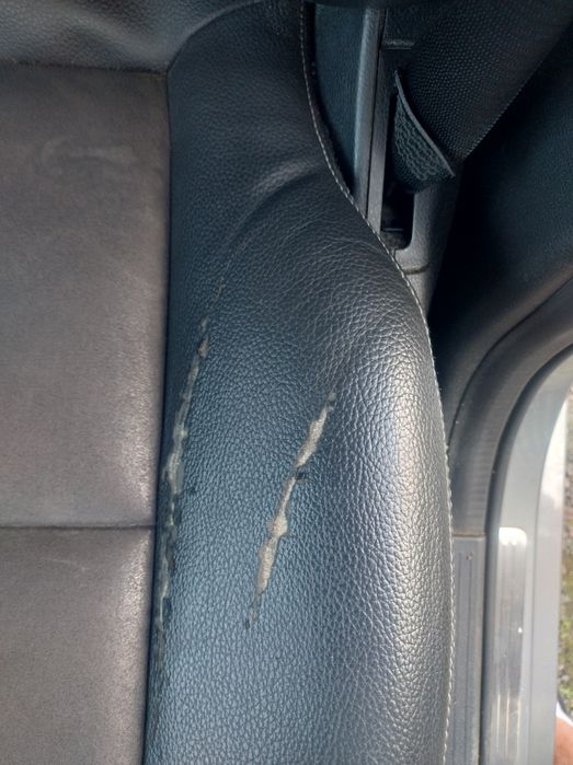 Mercedes Benz glk fotele siedzenia tapicerka skóra  alkantara