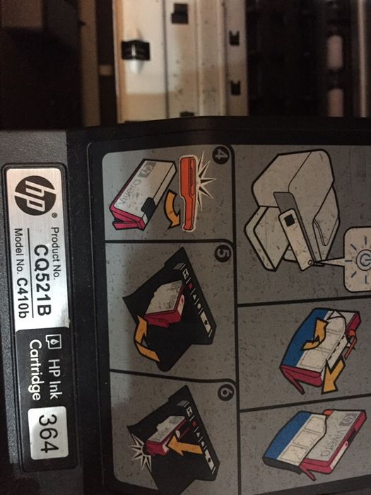 Impressora avariada hp c410b
