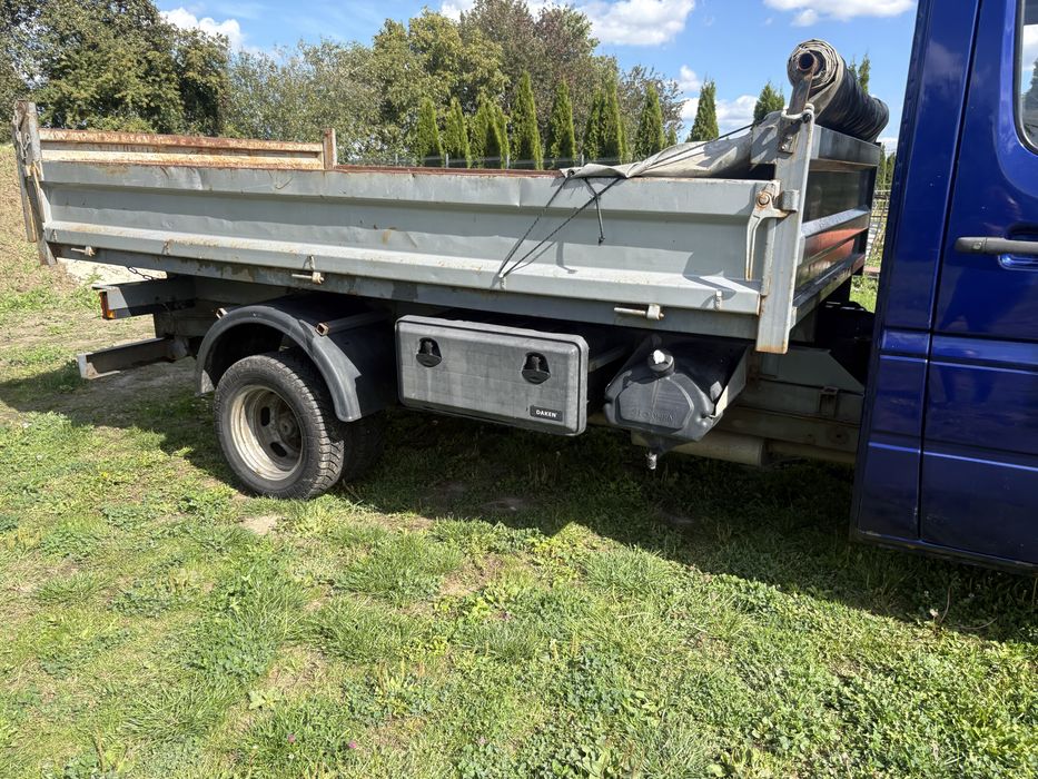 Mercedes sprinter 410d wywrotka + plug do sniegu