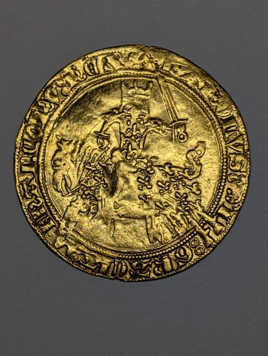 Moeda Francesa Carlos V Franc à Chavale