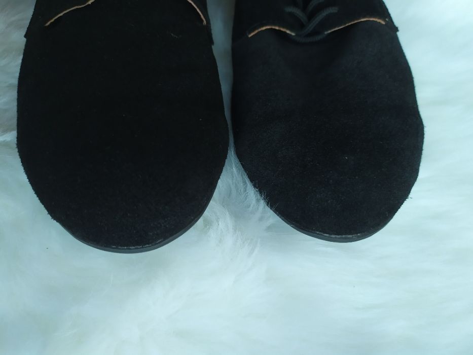 Туфли, кеды, мокасины на шнурках эко-замш р.38