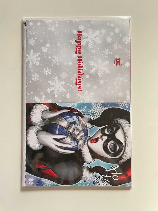 Harley Quinn #34 Artgerm Lau Holiday Variant