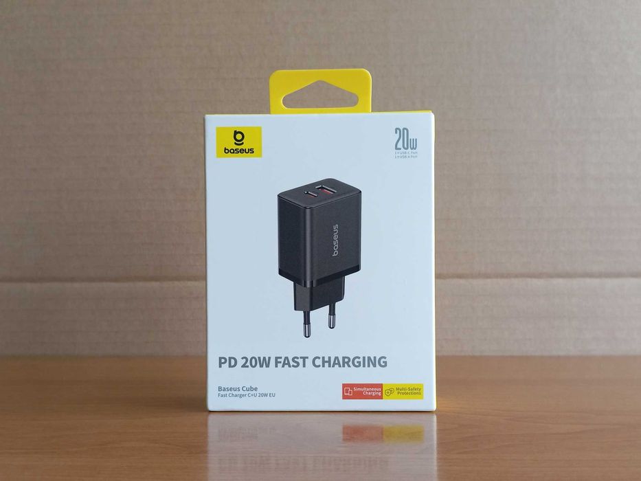 [NOWY] Ładowarka Baseus Fast Charging 20W USB-C/USB-A