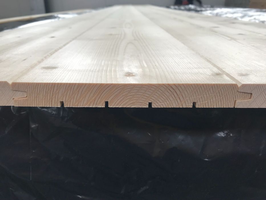 Deska podbitka, elewacja, świerk syberyjski, kls. AB PREMIUM 19x171