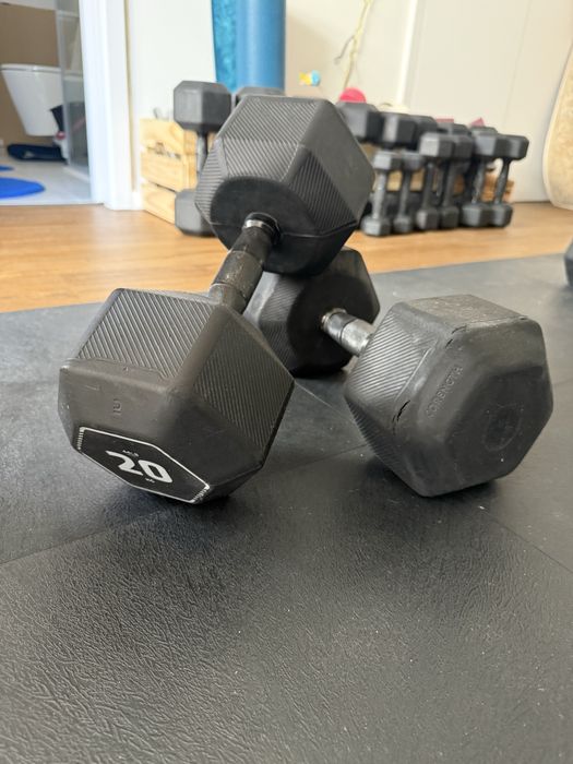 Halteres 20kg Corenght Decathlon