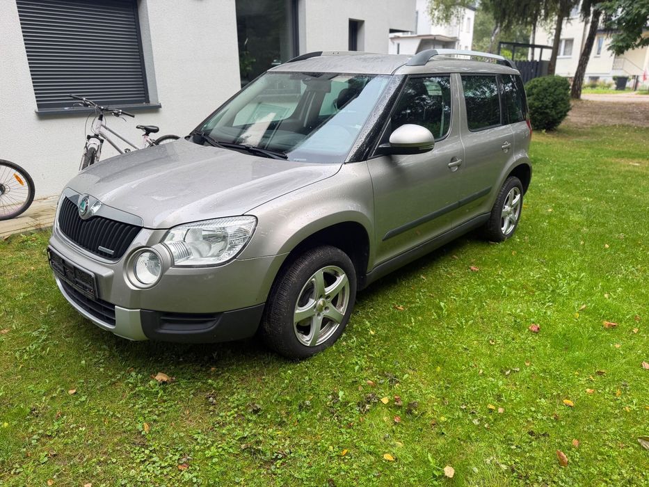 Skoda Yeti TDI 105 KM Jeden właściel od nowości bezwypadkowa serwisowana