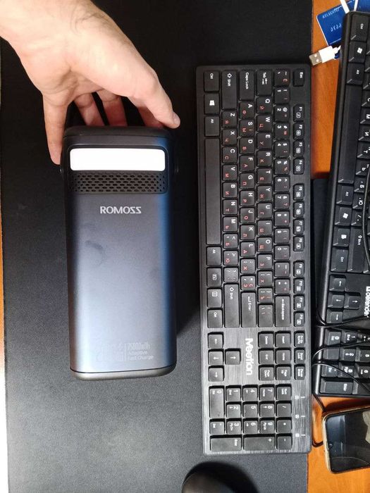 PowerBank для ноутбука Romoss PMT 75 75000mah 280W + розетка LiFePO4