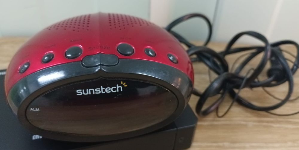 Rádio Despertador Sunstech