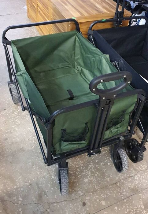 Wózek transportowy wędkarski, ogrodowy stalowy.