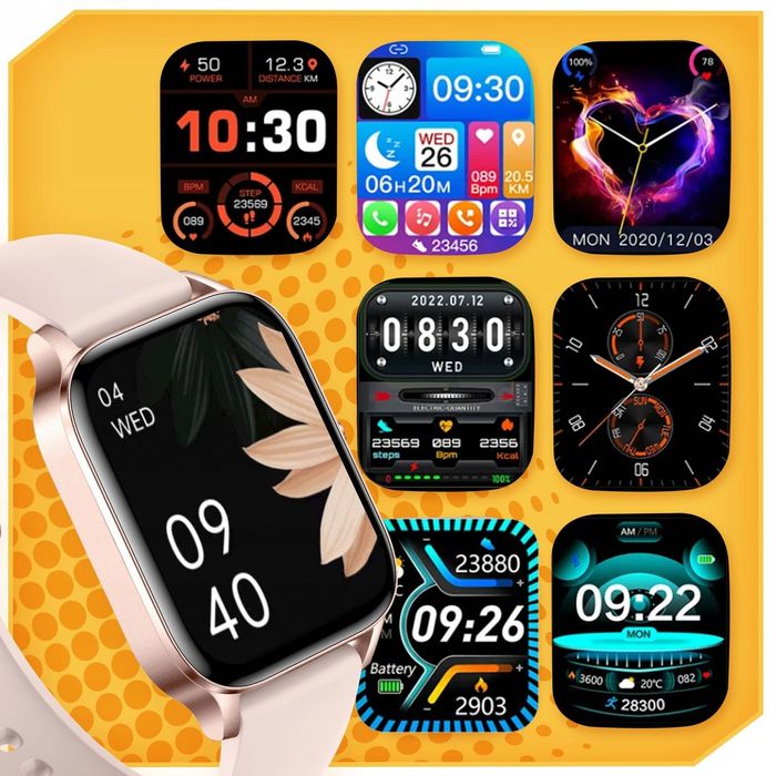 Smartwatch Premium dla Kobiet Multi Aplikacje ZESTAW PREZENTOWY PRO