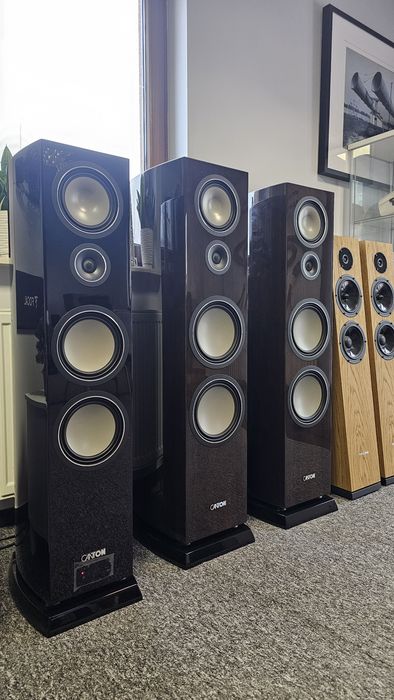 Kolumny Podłogowe Canton Vento 100 Dark Walnut Gloss Outlet