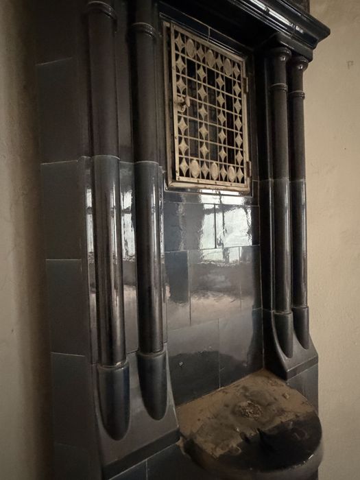 ZABRZE: Unikalny, Zabytkowy Piec Kafelkowy / Kominek Art Deco - Stan BDB