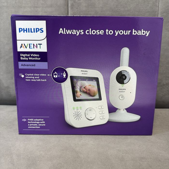 Відеоняня philips avent SCD833