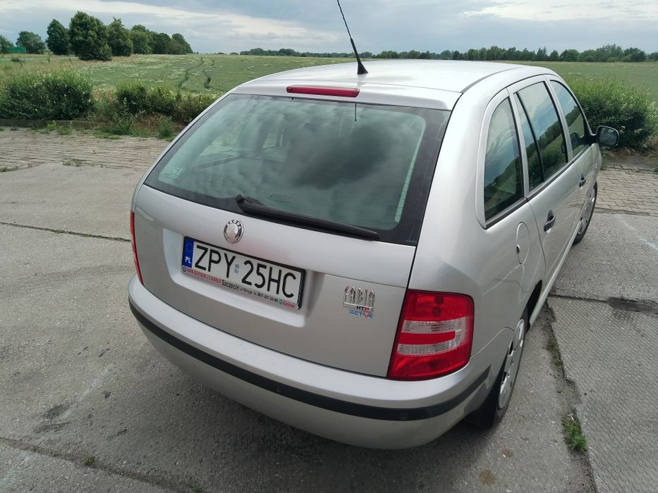 Skoda Fabia Combi 2007 benzyna 1.2 przebieg 134 tyś