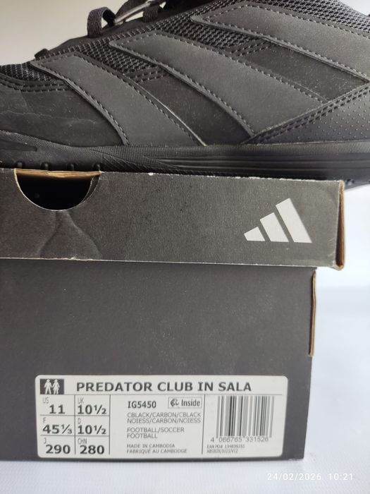 Ténis / Sapatilhas Adidas Predator Club In Sala 45 1/3