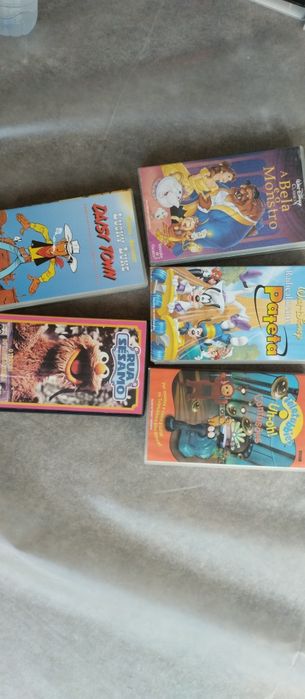 Cassetes VHS Filmes antigos